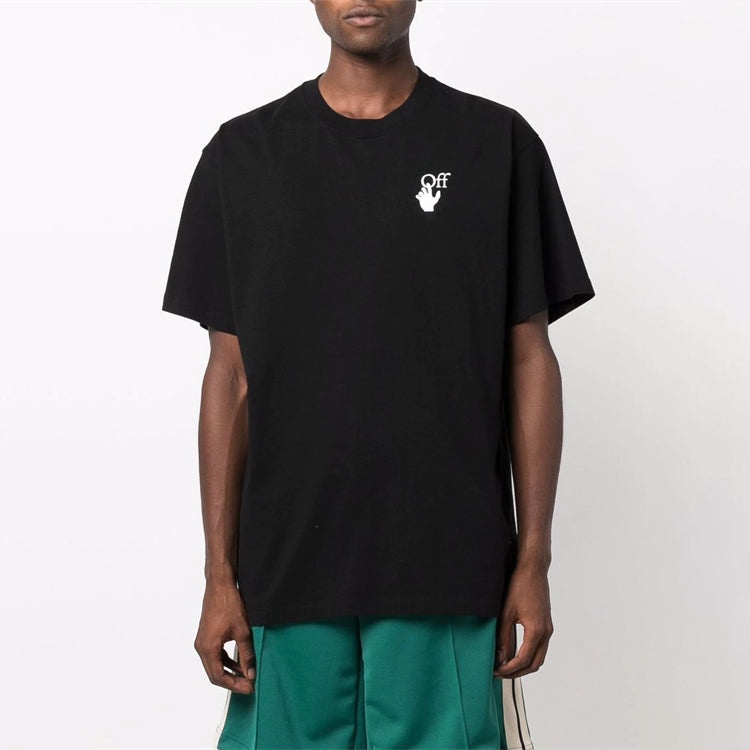 Off-White Degrade Arrow Over Tee 'Black/Multicolor' OMAA038F21JER0021084 - 5