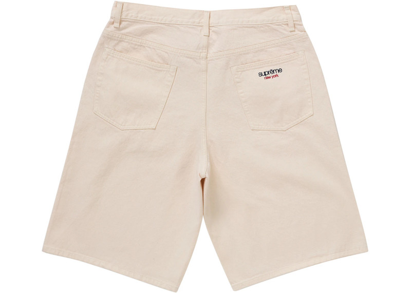 Supreme Supreme Baggy Denim Short Natural outlook