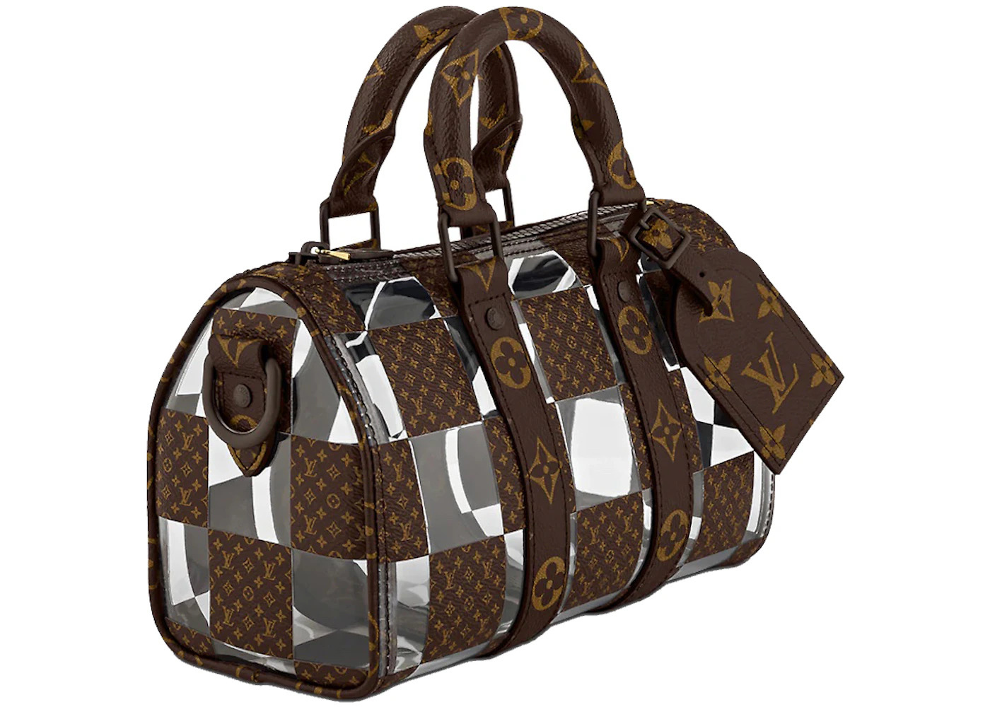 Louis Vuitton Keepall Bandouliere 25 Brown/Clear - 2