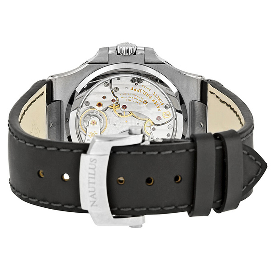 Pre-owned Patek Philippe Nautilus Slate Grey Dial Men's Watch 5712G-001 - 3