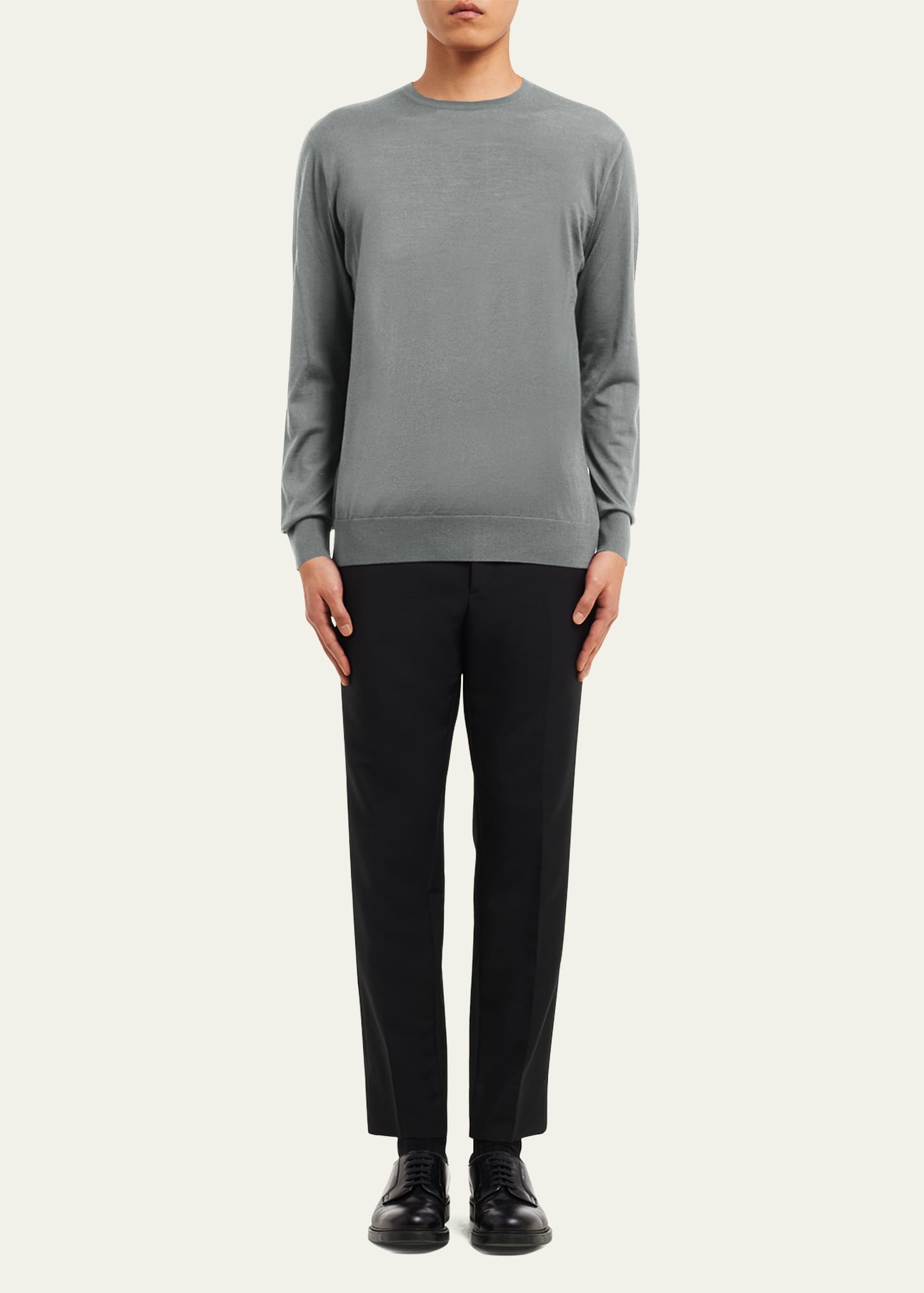 Men's Superfine Wool Sweater - 2