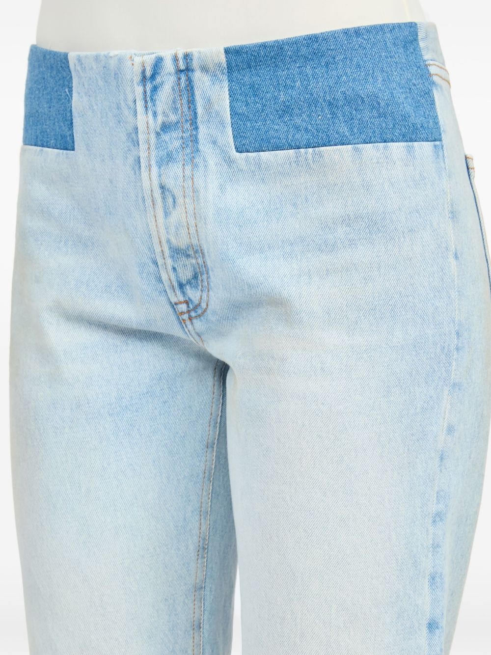 patch-detail jeans - 7