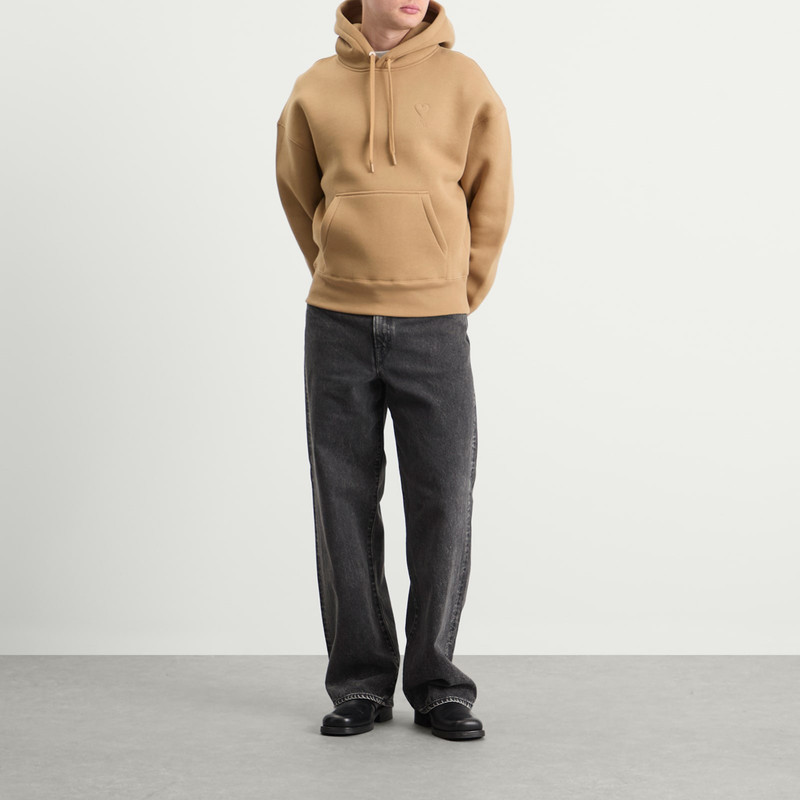 AMI Paris AMI Paris Brushed Fleece Hoodie Big ADC outlook