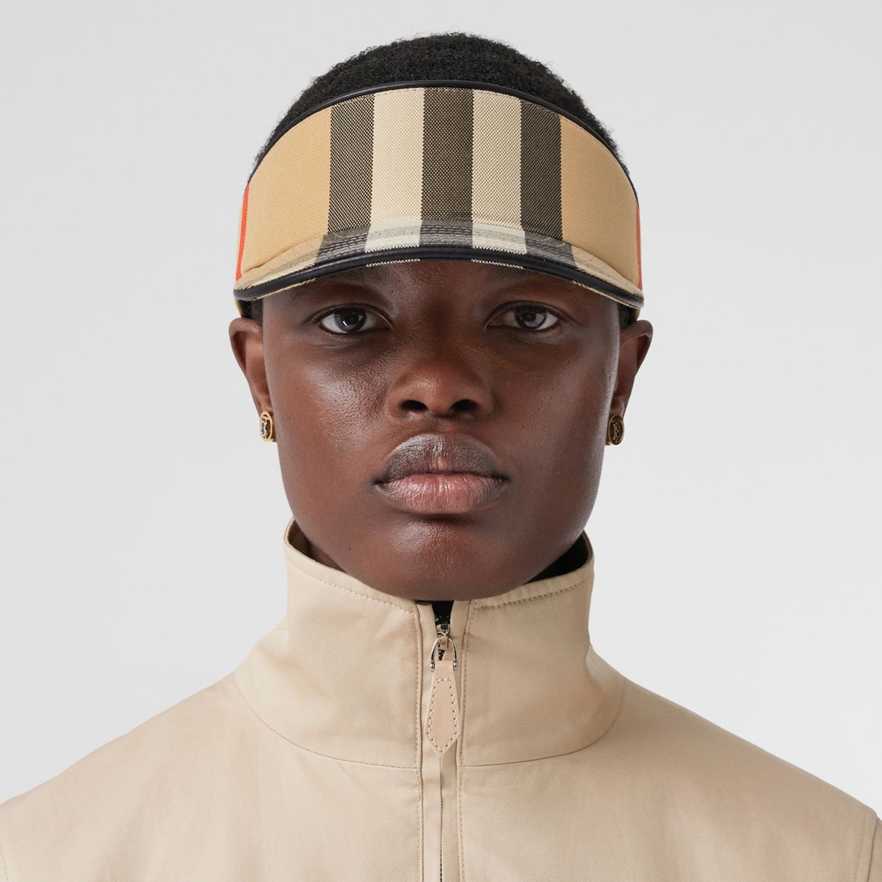 Check Cotton Visor - 2