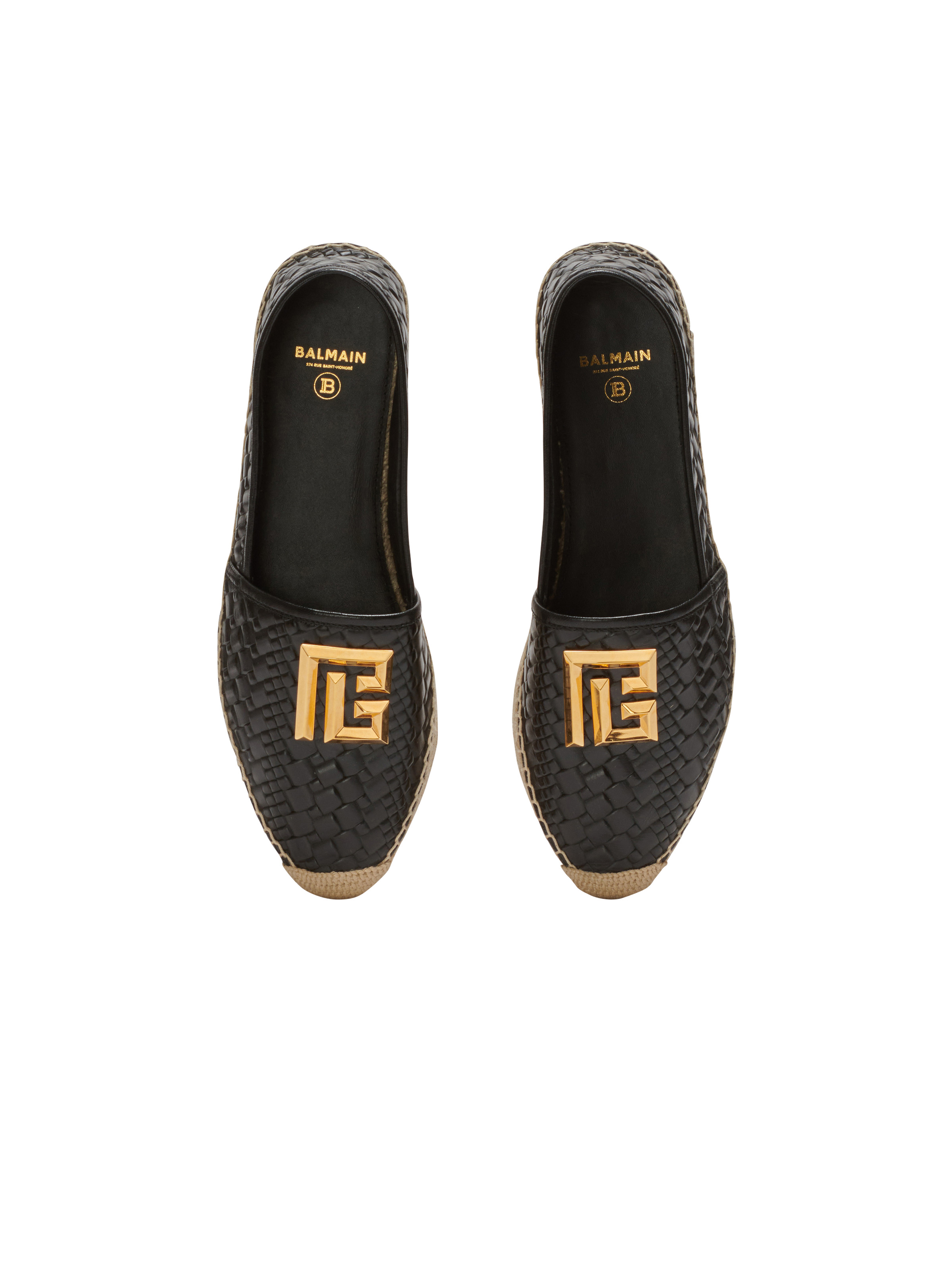Alex espadrilles in crocodile effect leather - 3