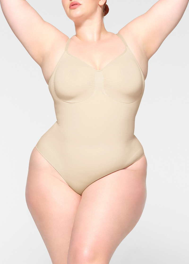 SKIMS Skims Seamless Sculpt Brief Bodysuit outlook