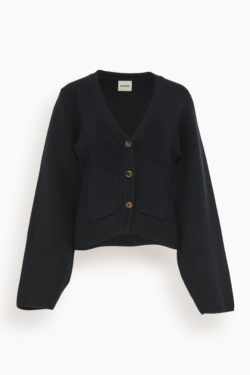 Scarlet Cardigan in Black - 1