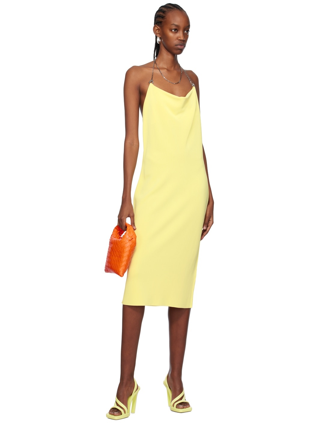 Orange Mini Hop Bag - 4
