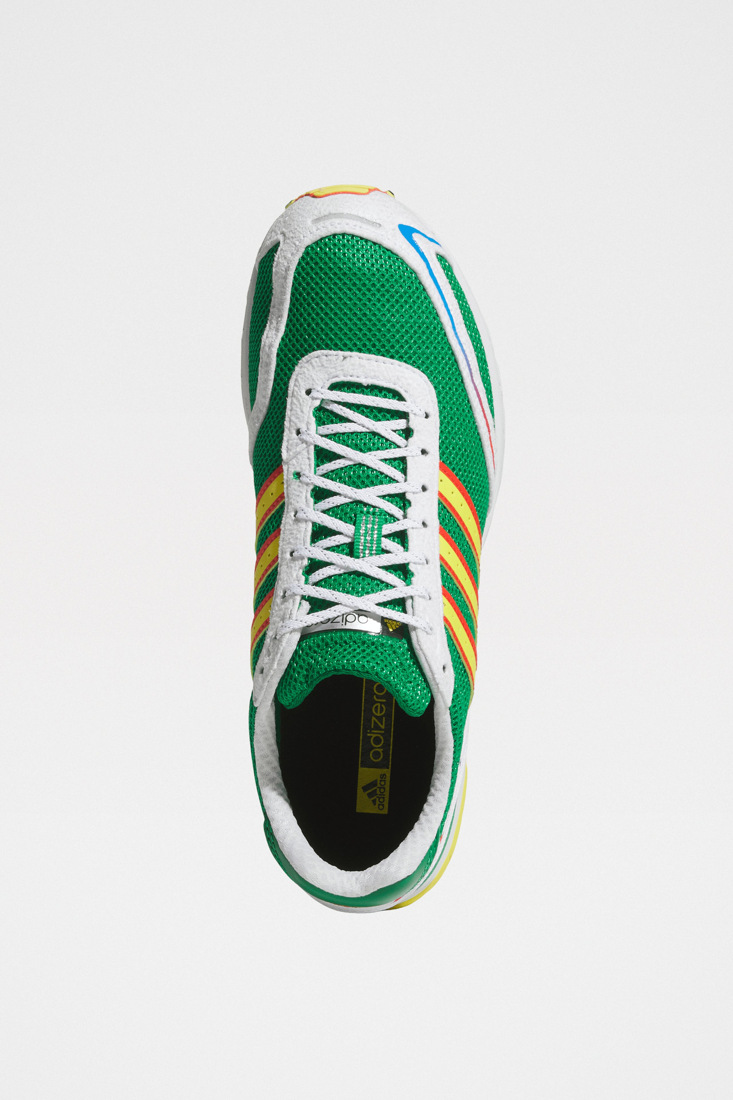 ADIDAS ORIGINALS ADIZERO ADIOS OG GREEN / CLOUD WHITE - 3