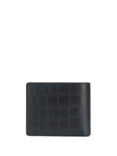 Mulberry matte croc-effect wallet outlook