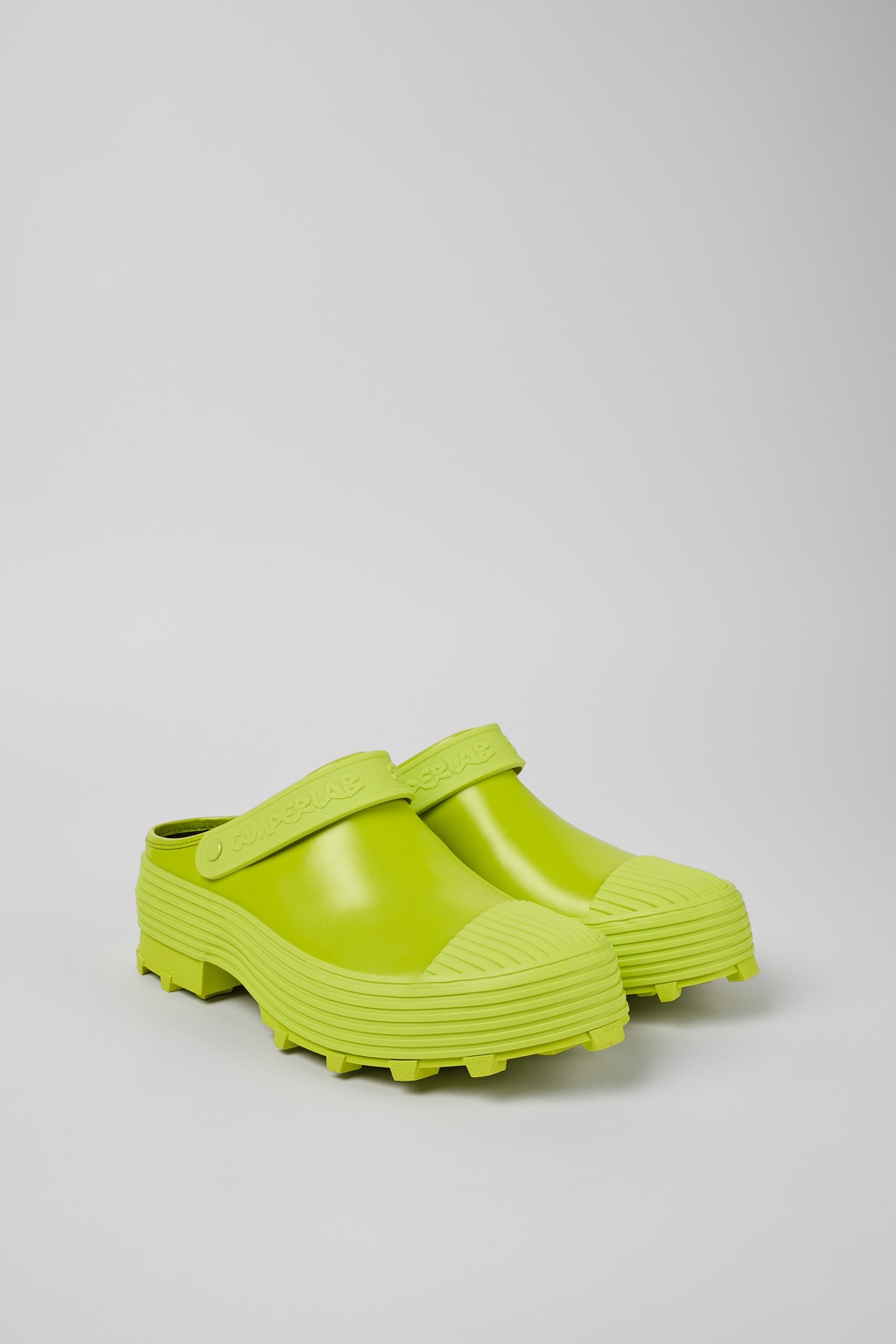 Green Leather Clog - 2