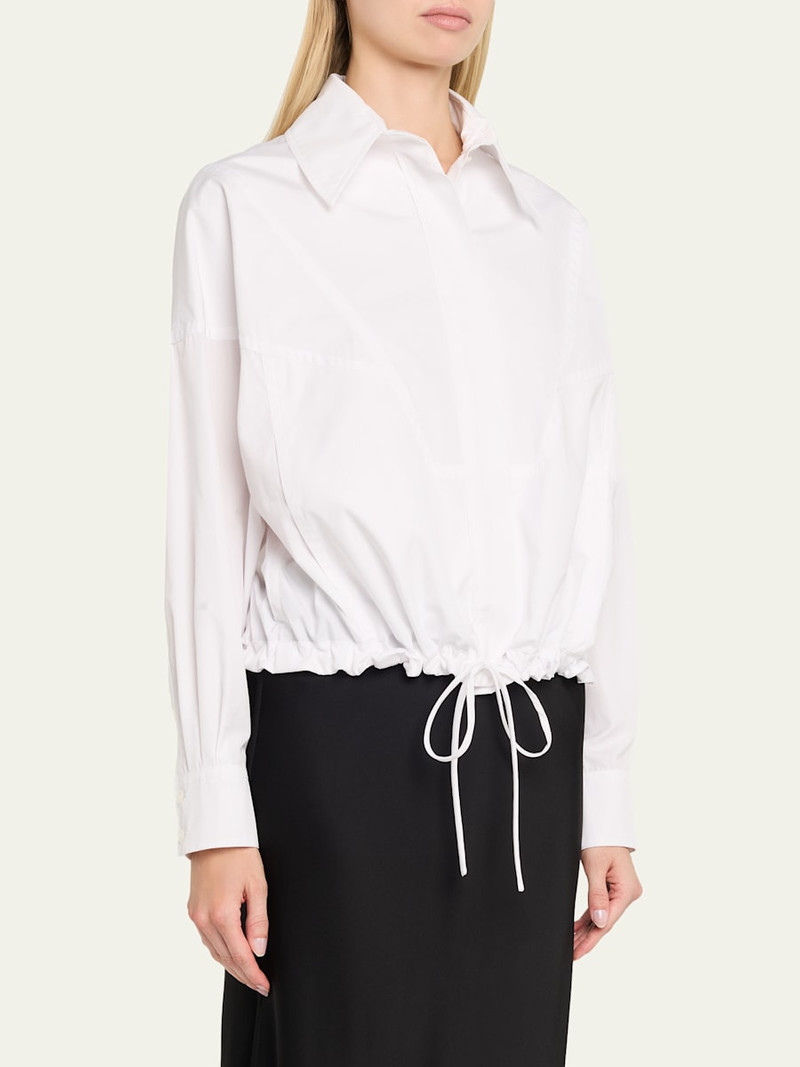 Poplin Sporty Bomber Jacket 4