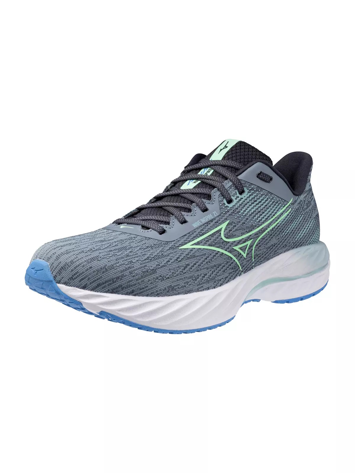 Wave Inspire 21 2E "Tradewinds/Neo Mint" Men's Wide Running Shoe - 3