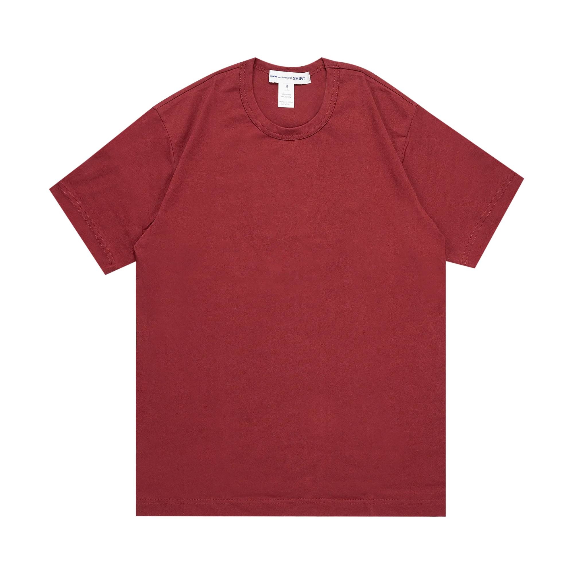 Comme des Garçons SHIRT Back Logo T-Shirt 'Red' - 1