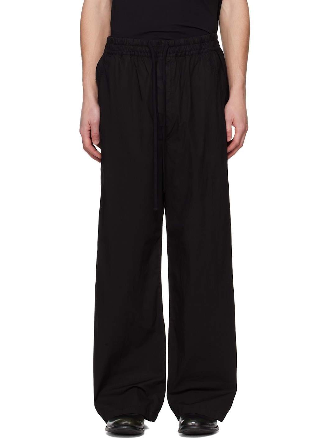 Black M P 9 Trousers - 1