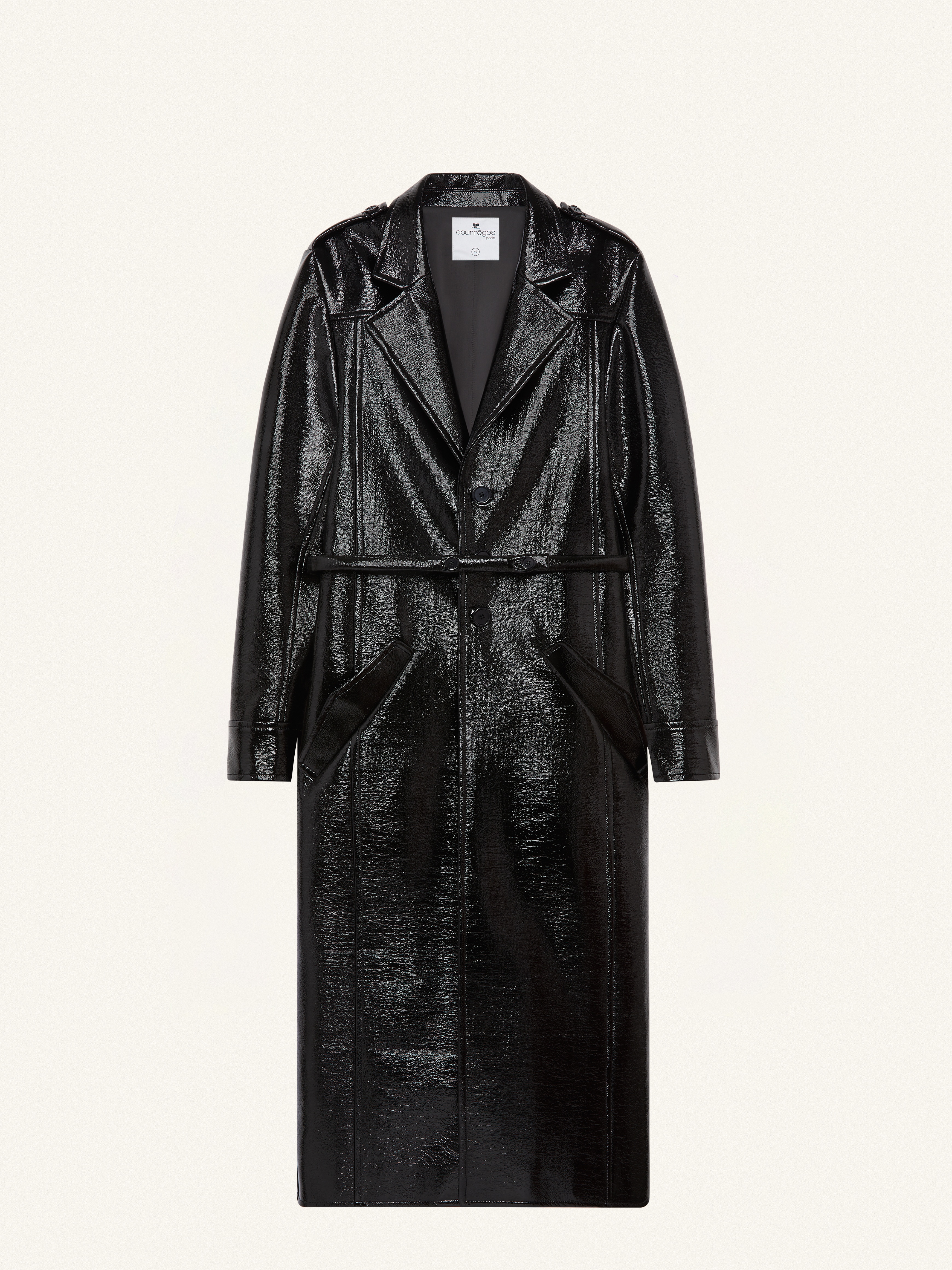 HERITAGE VINYL TRENCH COAT - 1