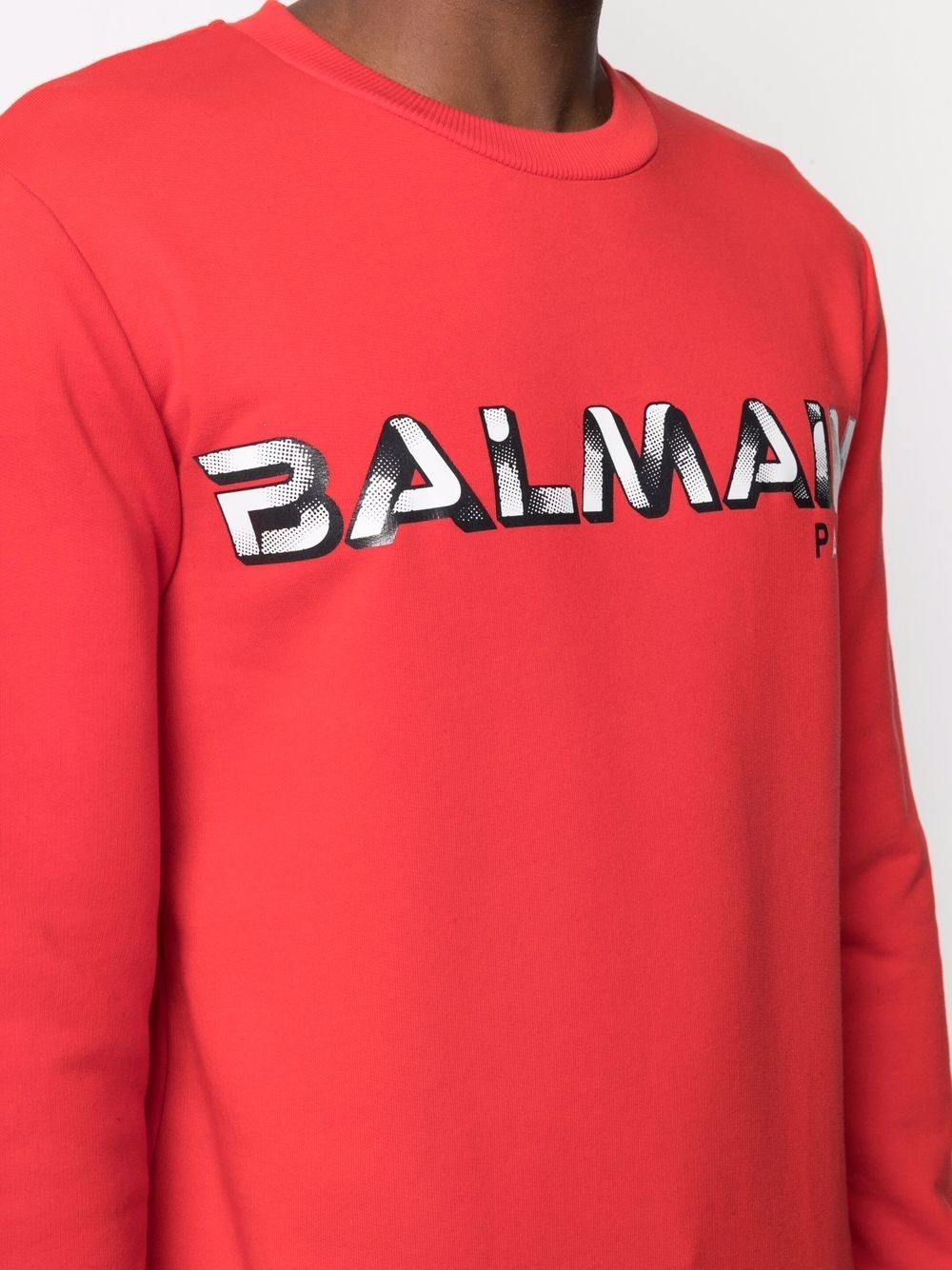 logo print sweatshirt - 5