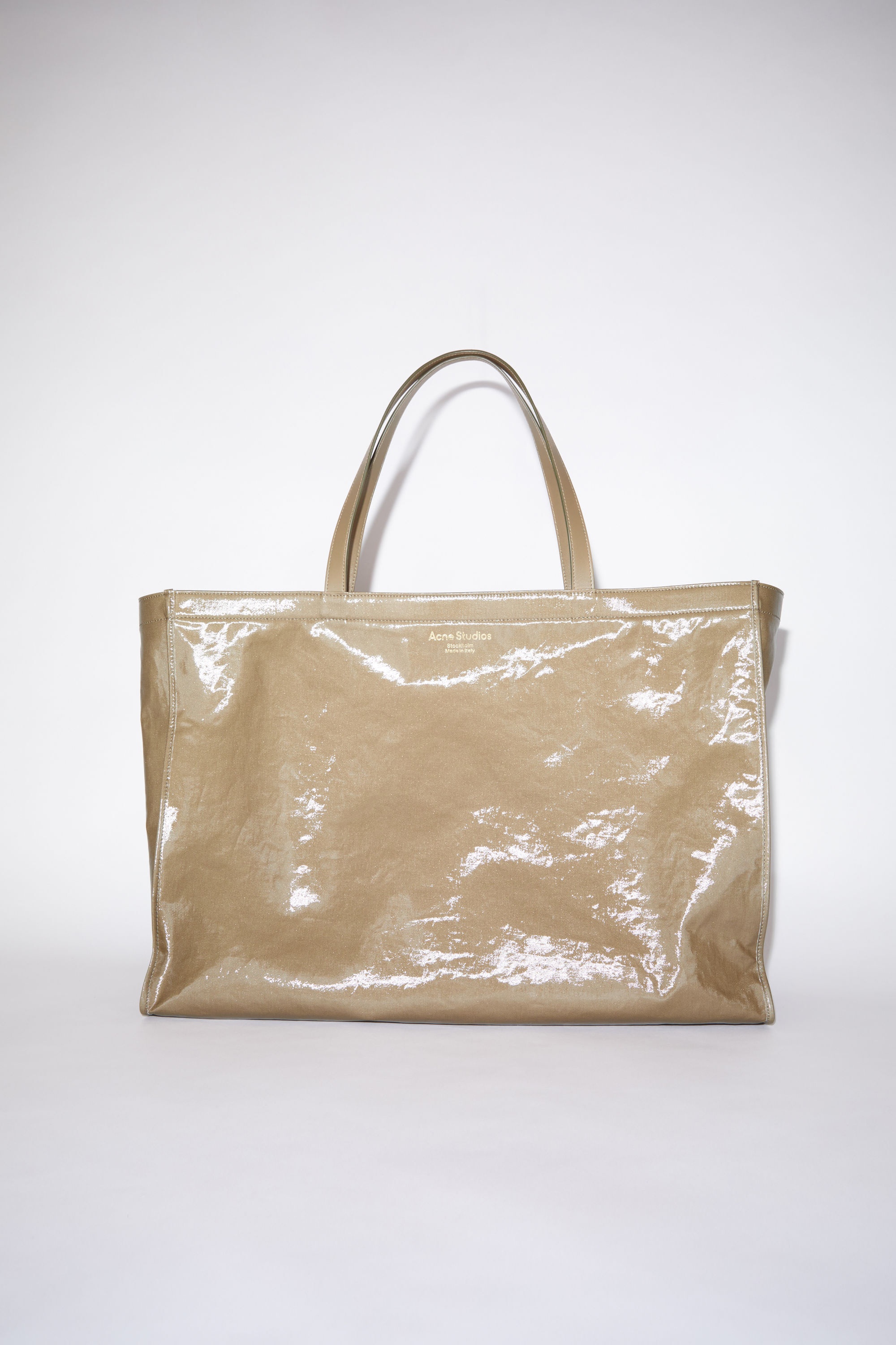 Oilcloth tote - Hunter green - 1