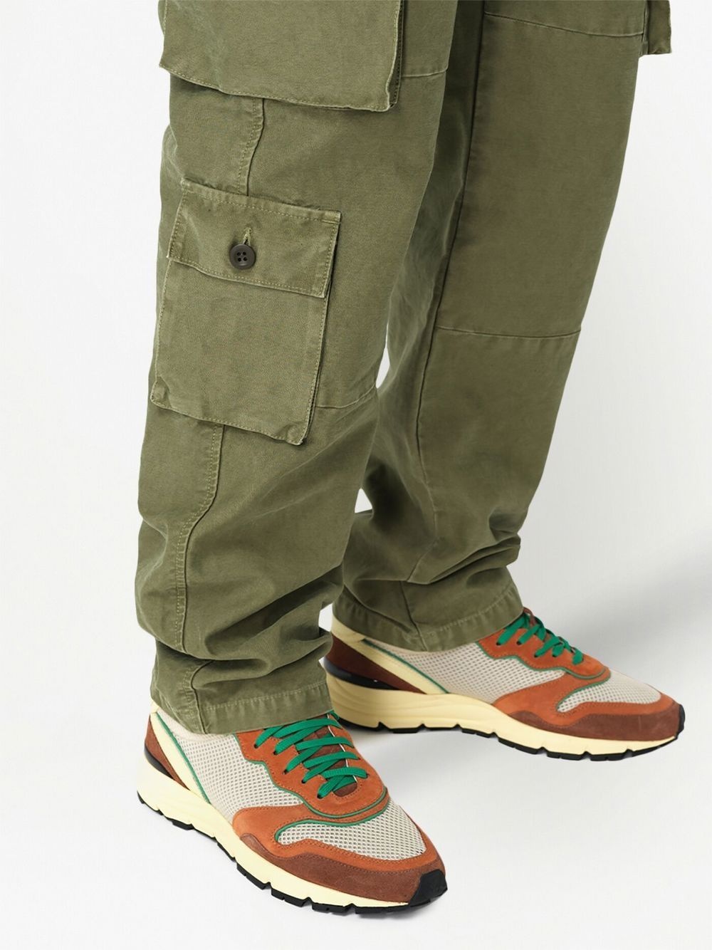 side cargo-pocket detail trousers - 5