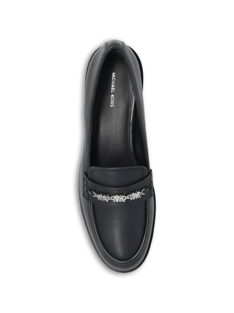 Dina chain calf leather pumps 4
