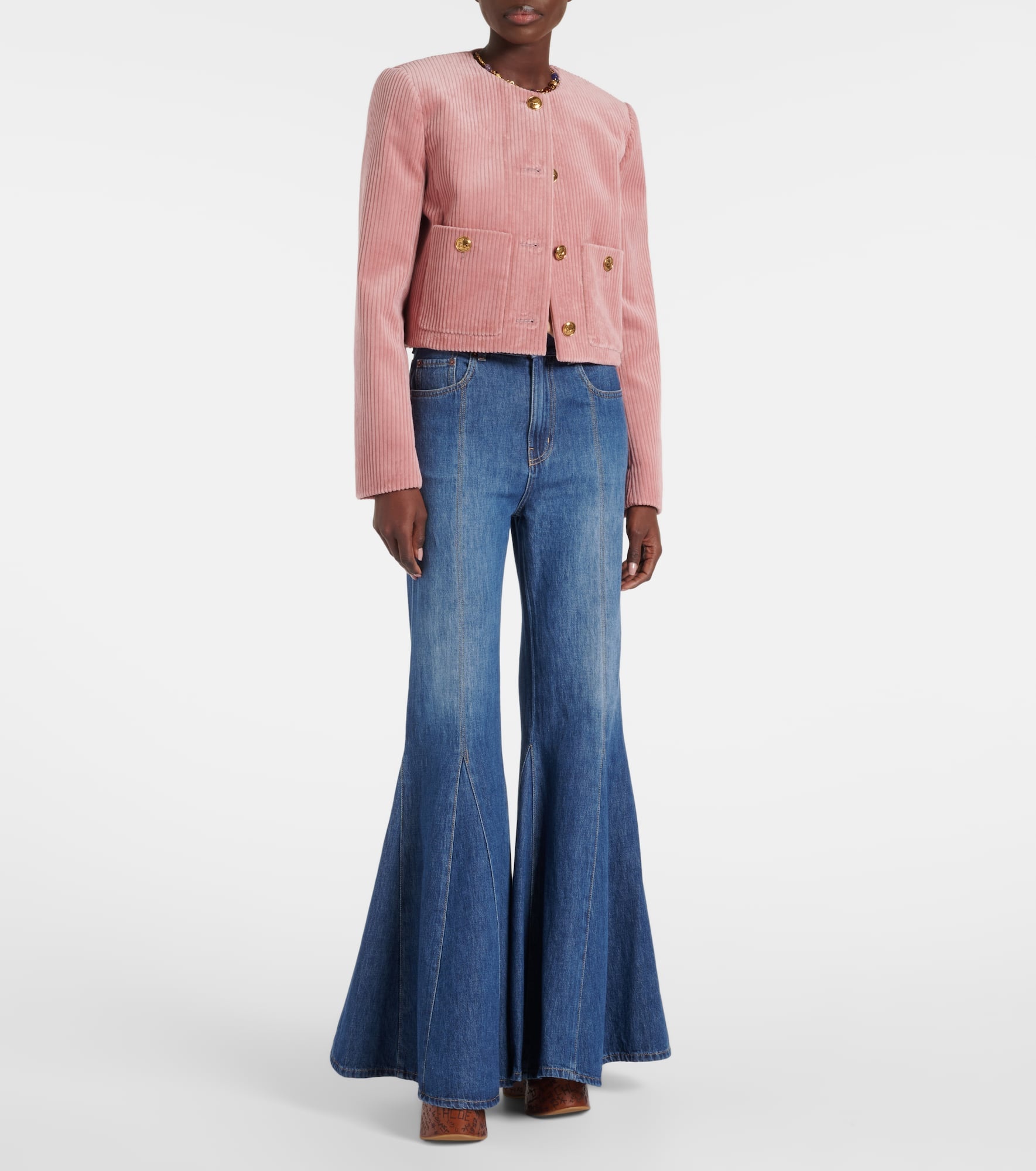 Cotton velvet corduroy jacket - 2