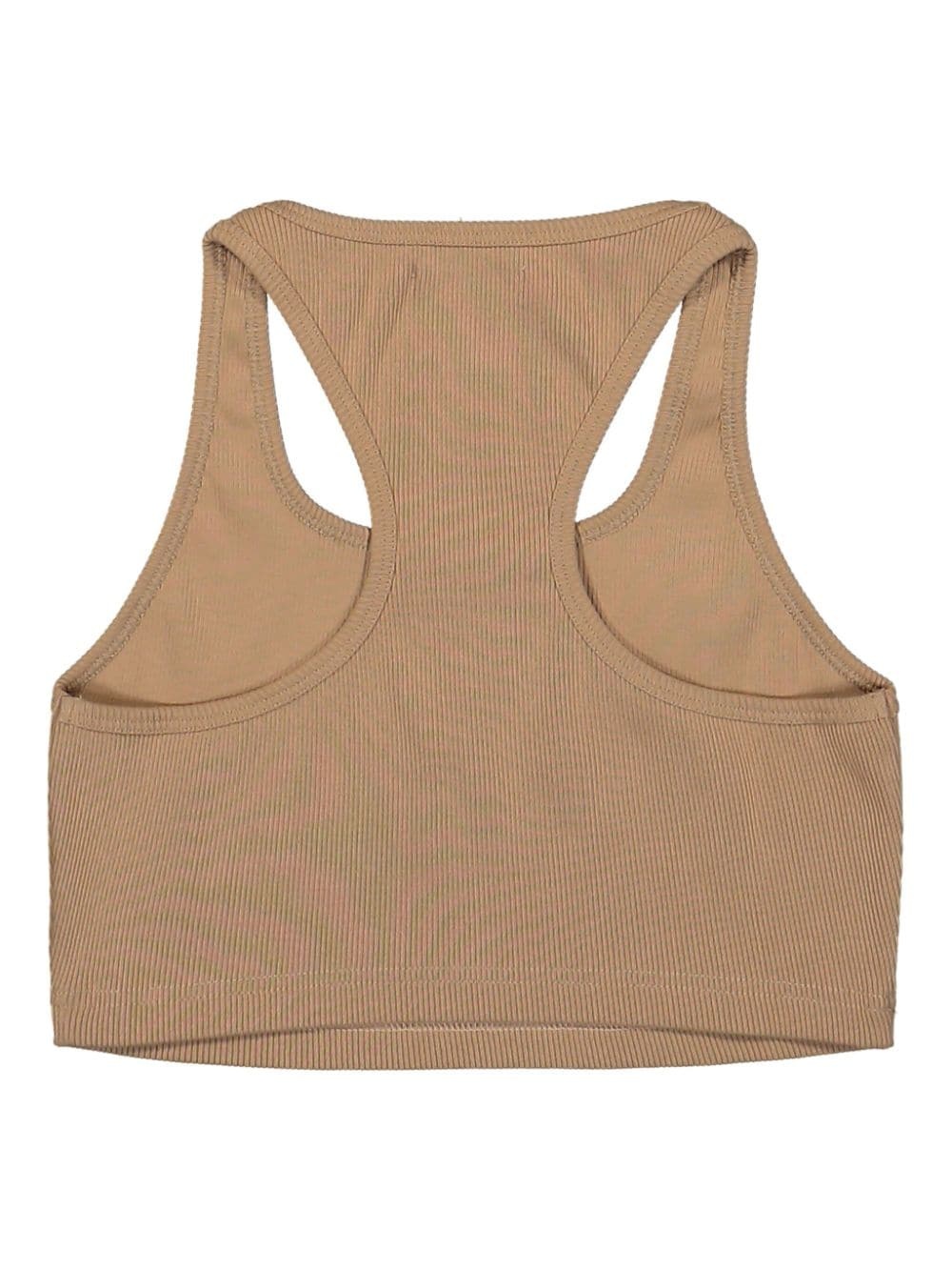 cropped M-patch tank top - 2