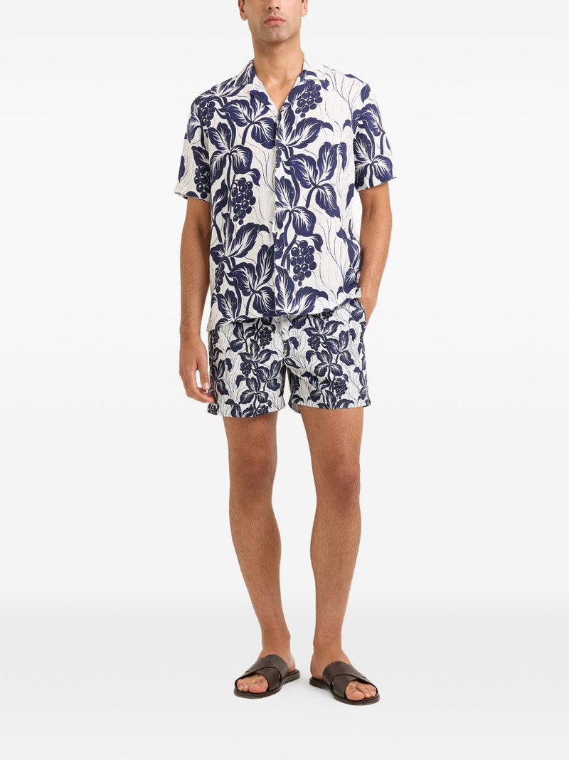 ORLEBAR BROWN Maitan floral linen shirt outlook