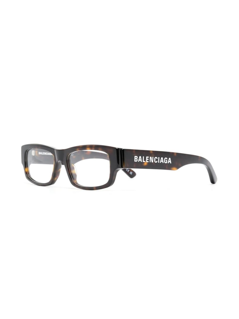 BALENCIAGA square-frame glasses outlook