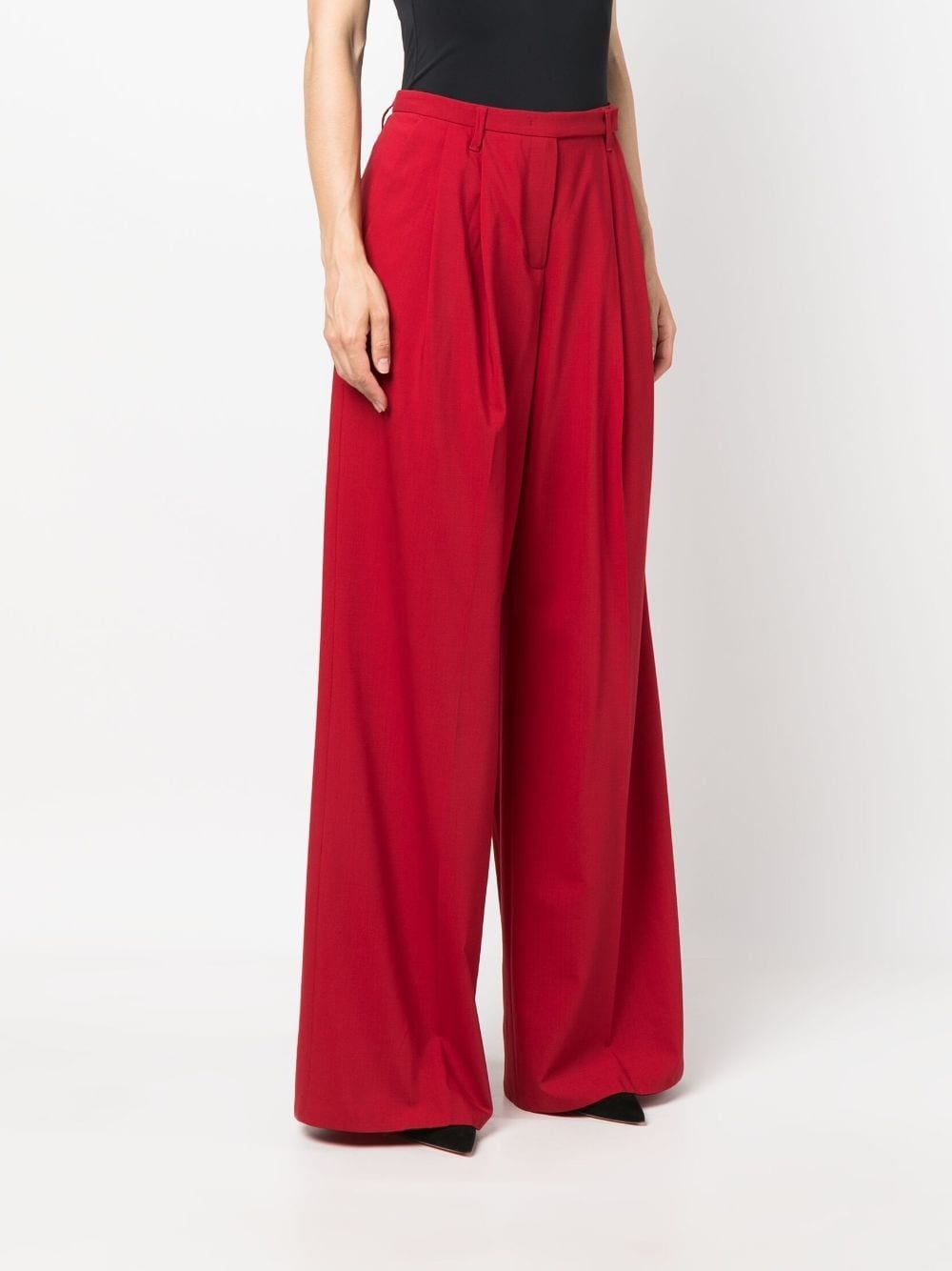 high-waisted palazzo pants - 3