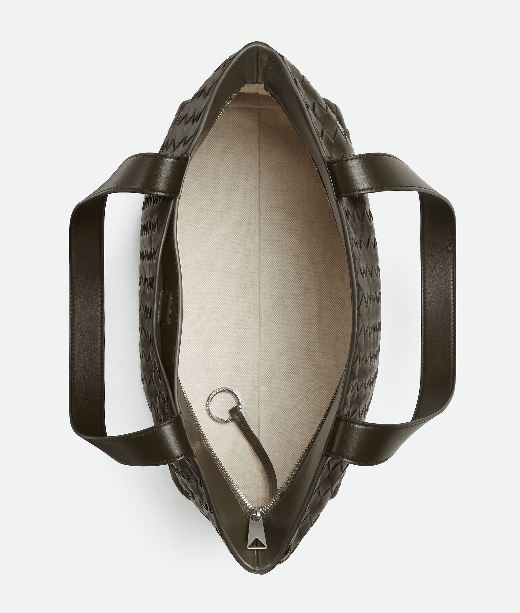 Small Intrecciato Zipped Tote - 3