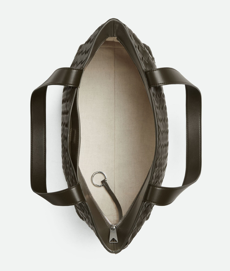 Small Intrecciato Zipped Tote 3