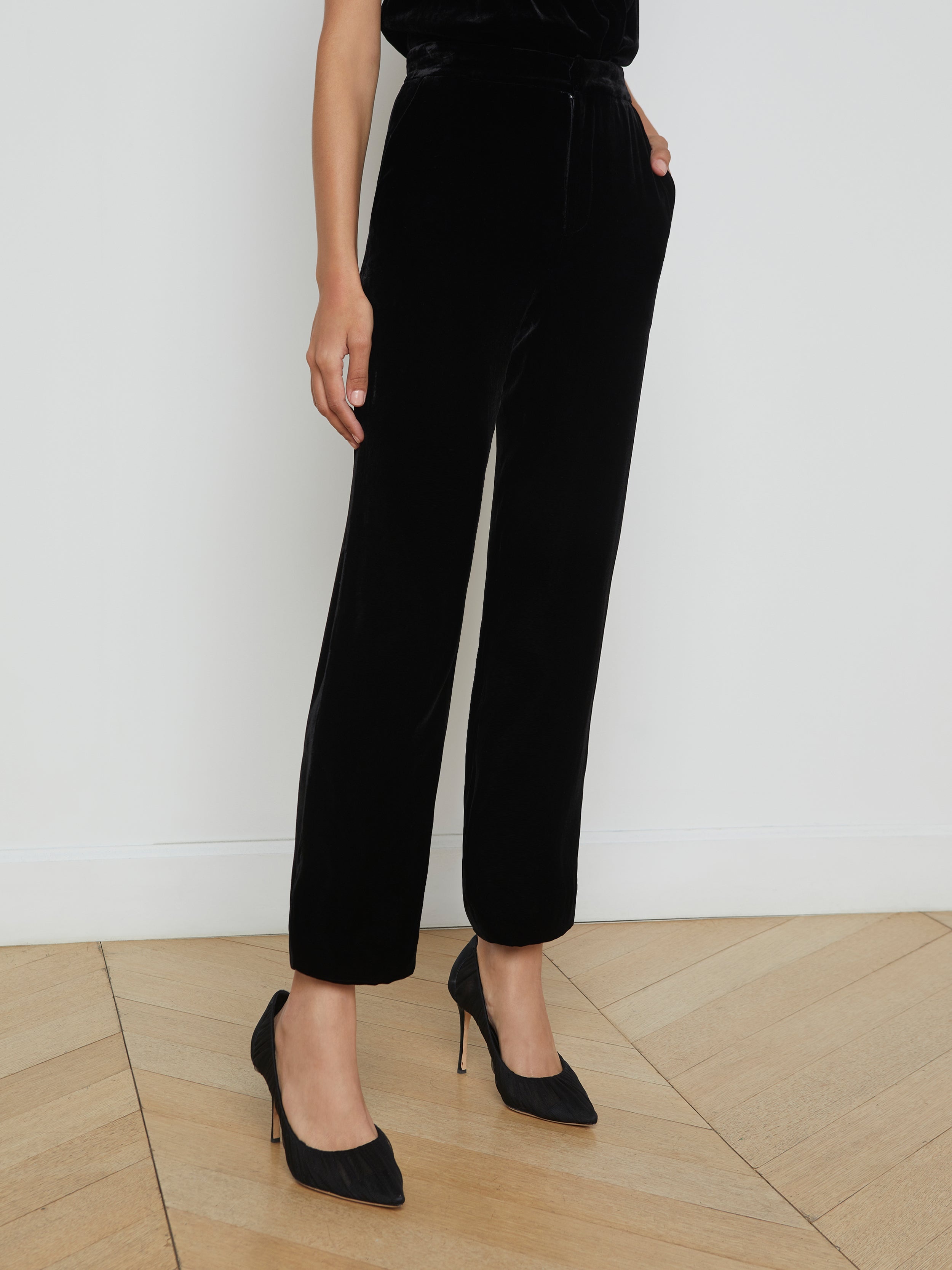 Rebel Velvet Trouser - 4
