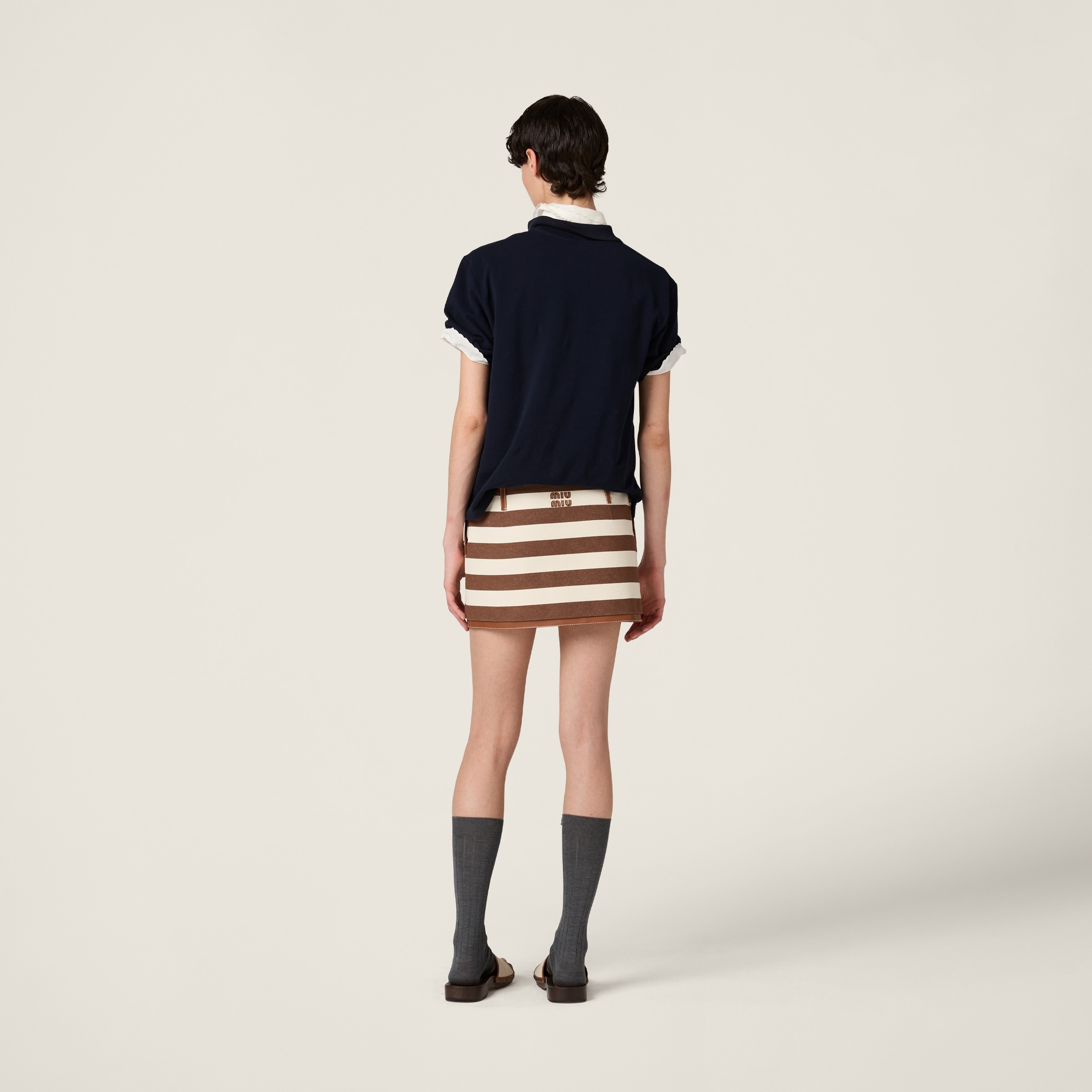 Striped miniskirt - 3