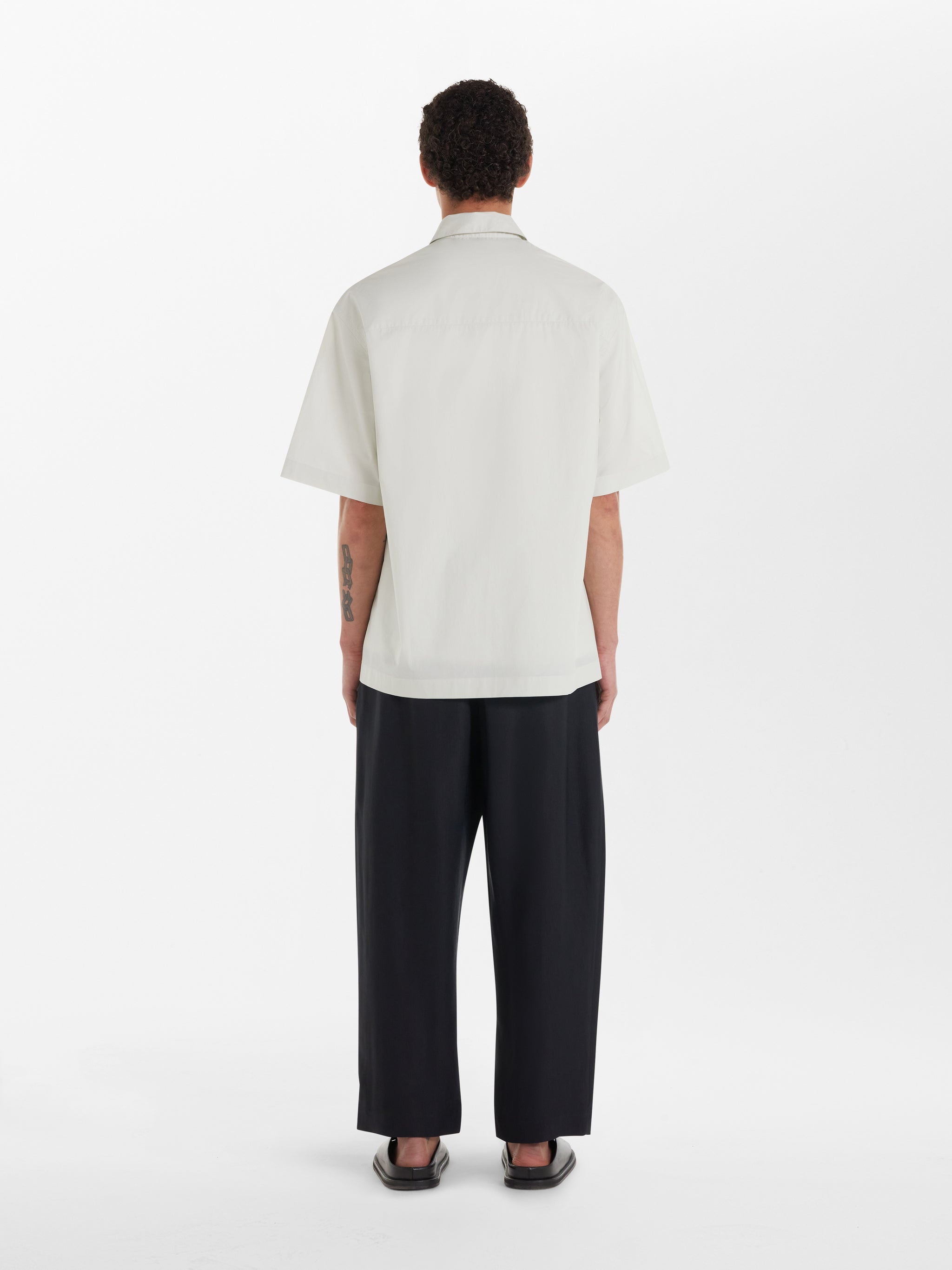 Tuck Linen Pant - 4