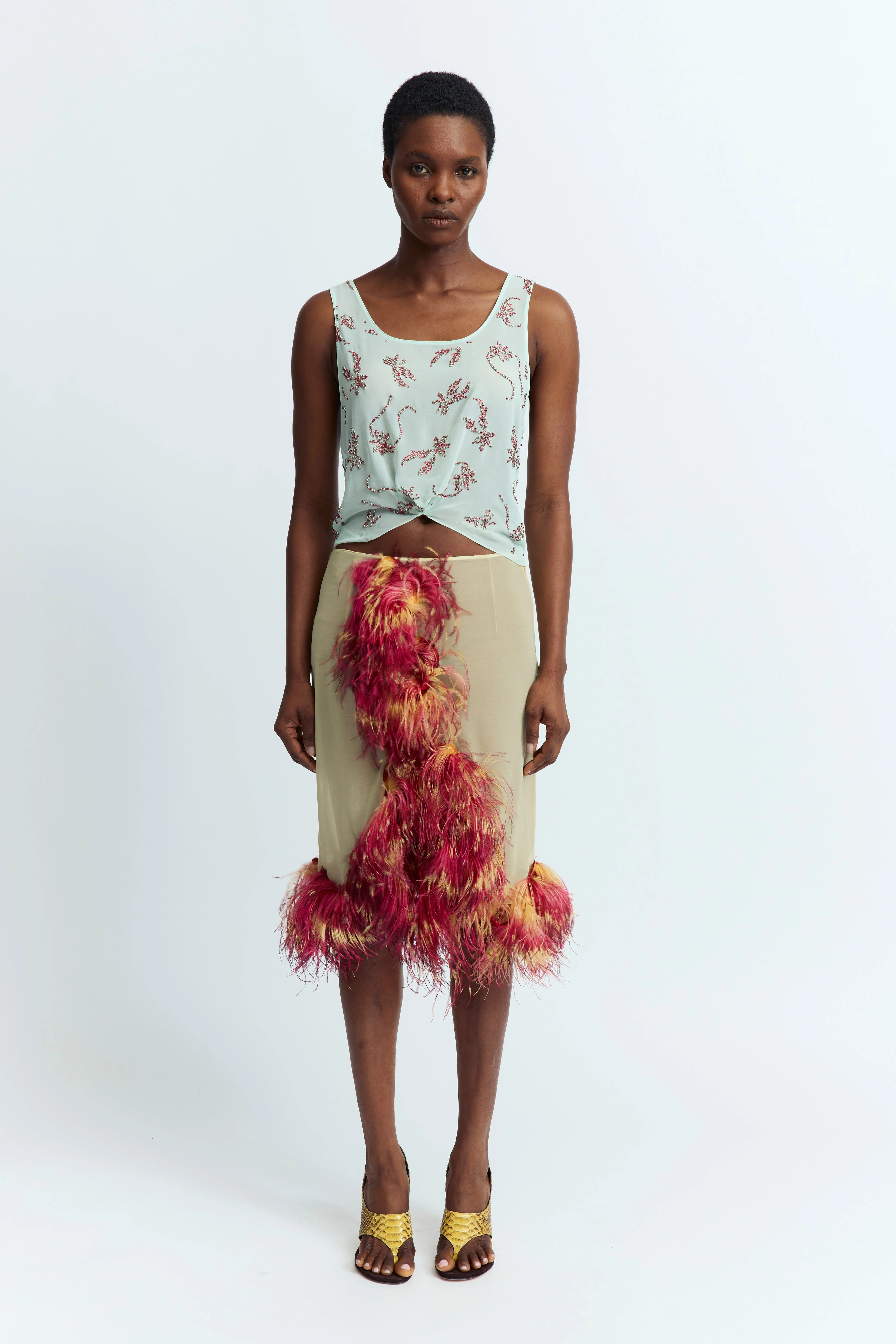 GILDA TOP IN CHIFFON - 1