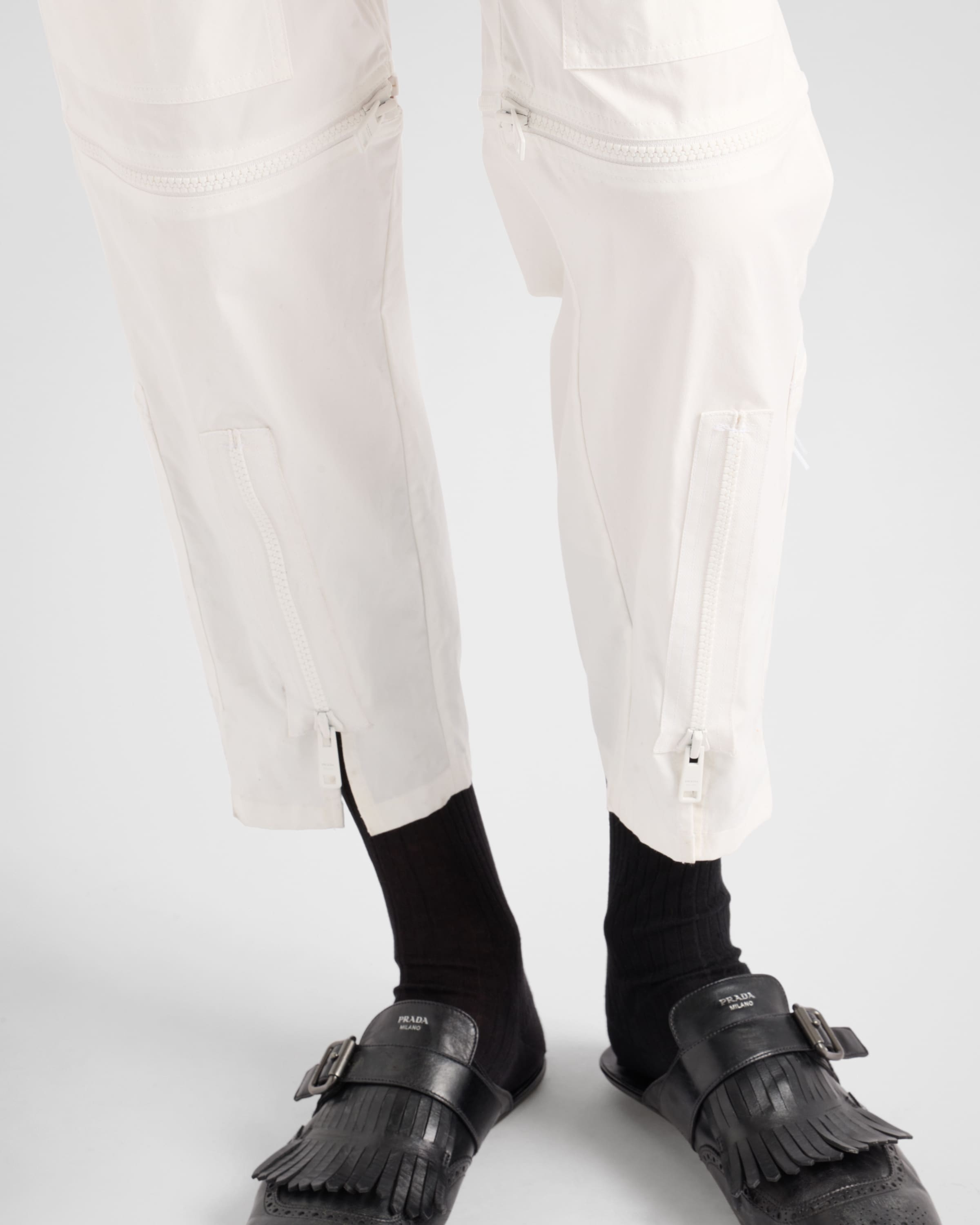 【プラダ・PRADA】Cotton satin jumpsuit Prada Cotton jumpsuit | REVERSIBLE