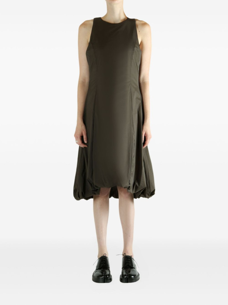 AMOMENTO gathered midi dress outlook