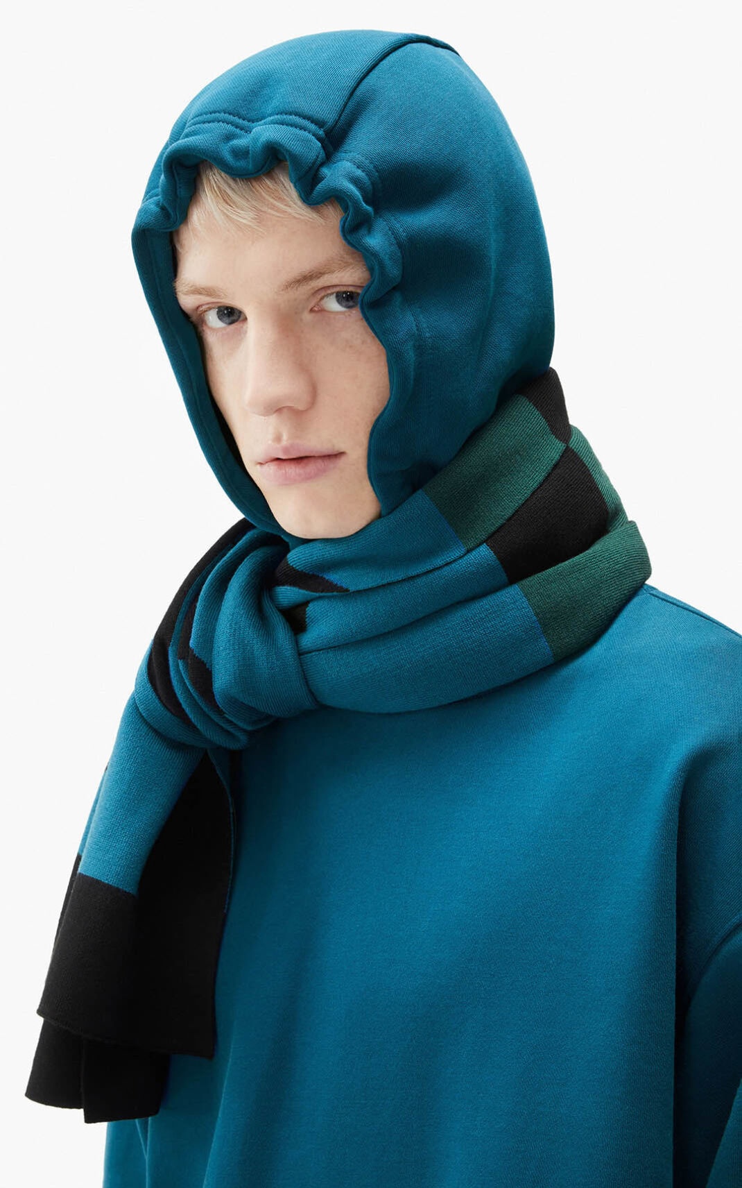 KENZO Sport wool scarf - 3