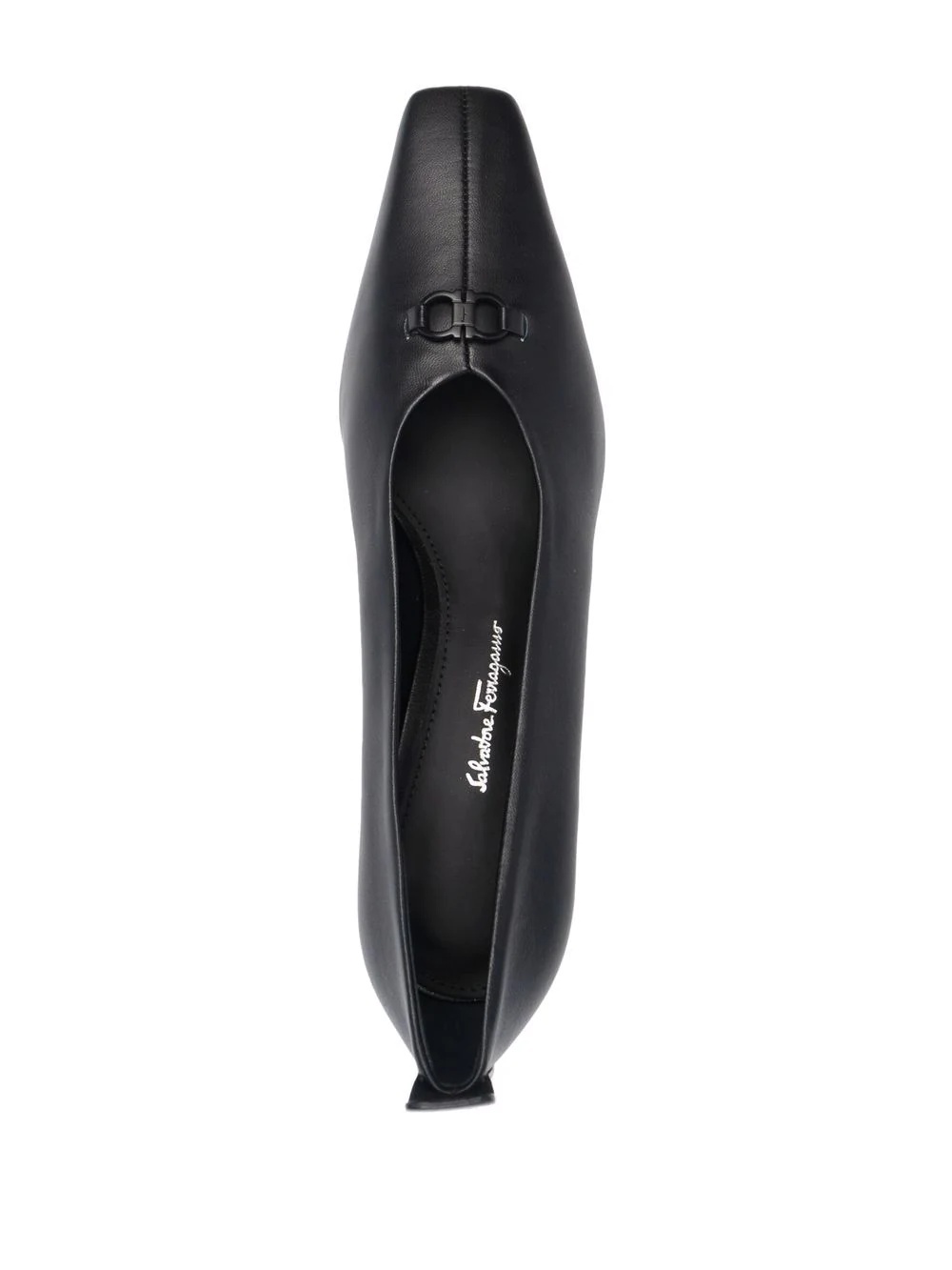Gancini block-heel pumps - 4