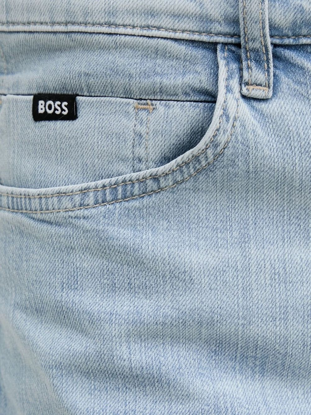 logo-plaque jeans - 3