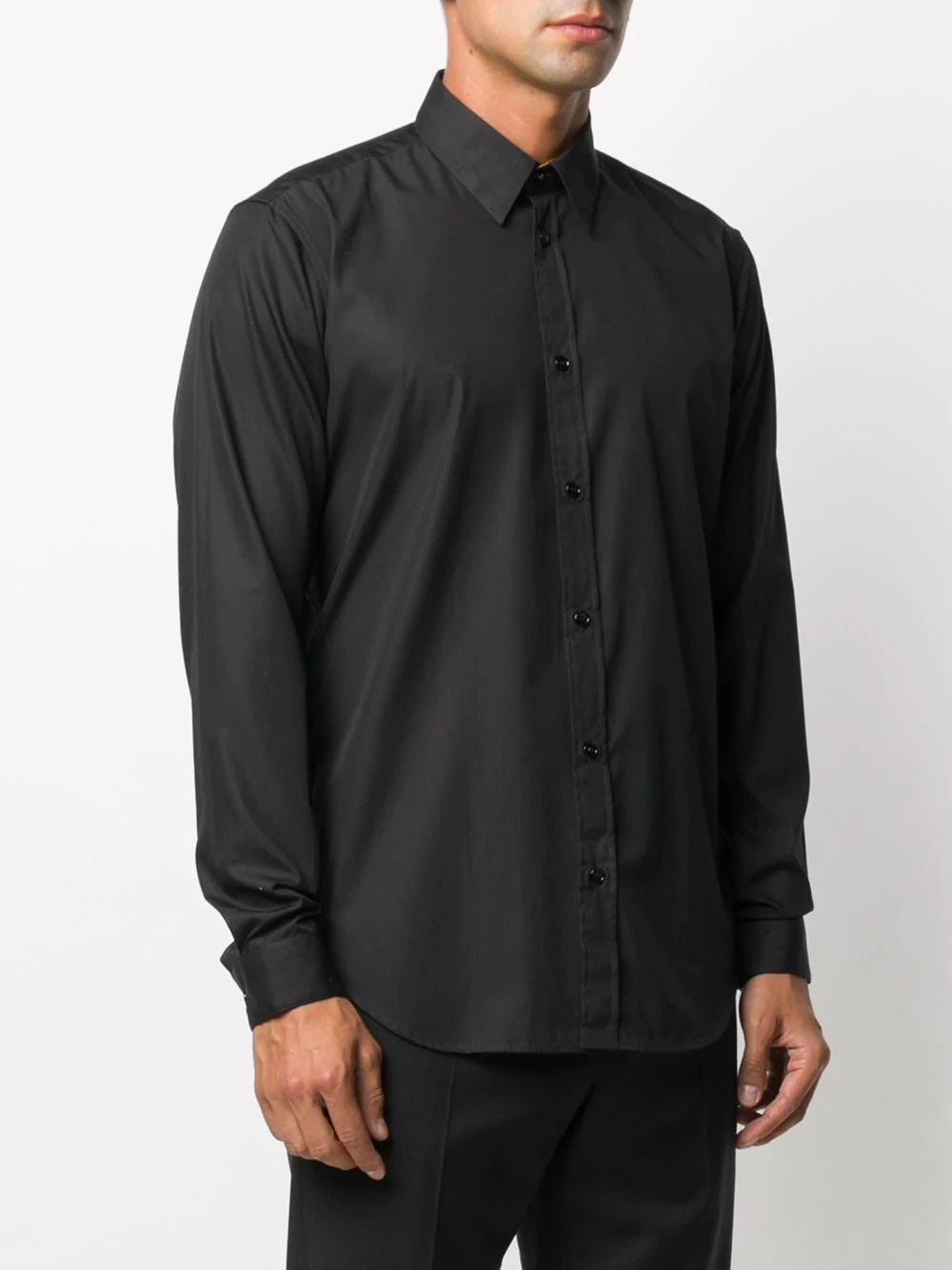 inner collar detail shirt - 3