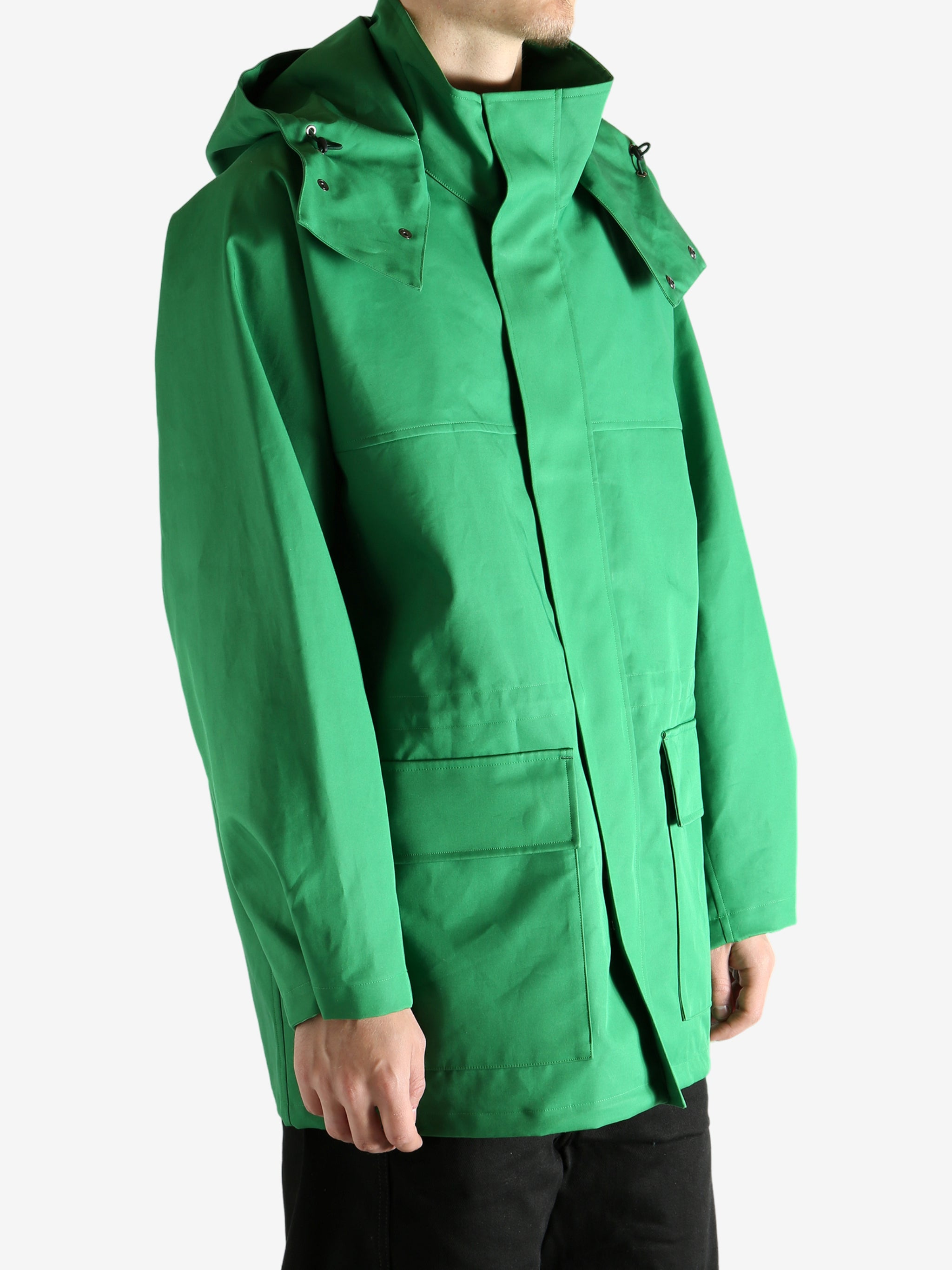 AURALEE - Men High-Density Bonded Cotton Gabardine Blouson Jacket - 2