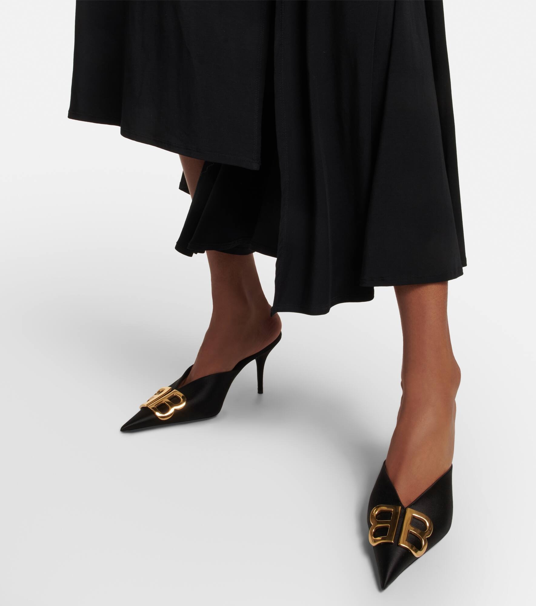 BB satin mules - 4