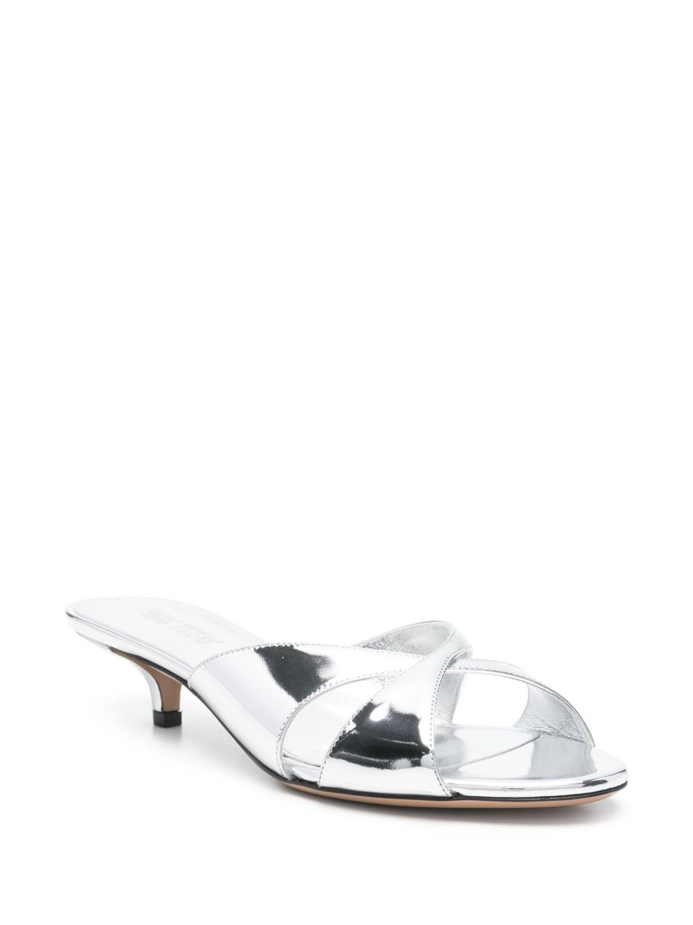 40mm leather mules - 2