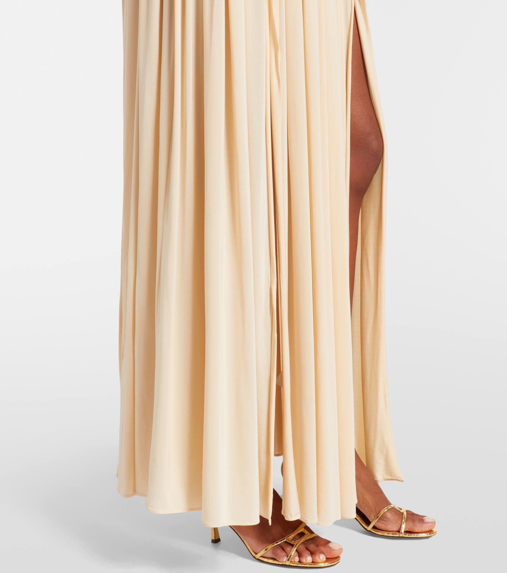 Hypnotic pleated maxi dress - 5