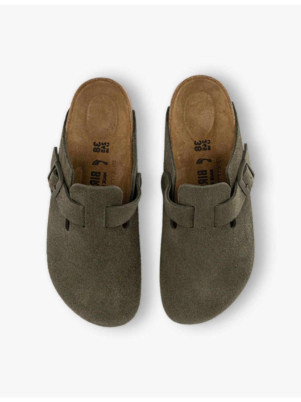 Boston Suede Clogs - 2