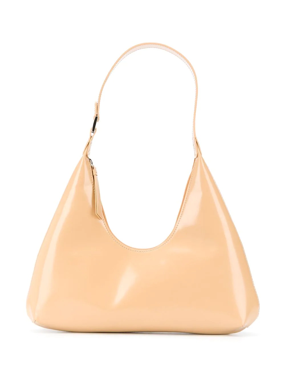 Amber patent-leather shoulder bag - 1