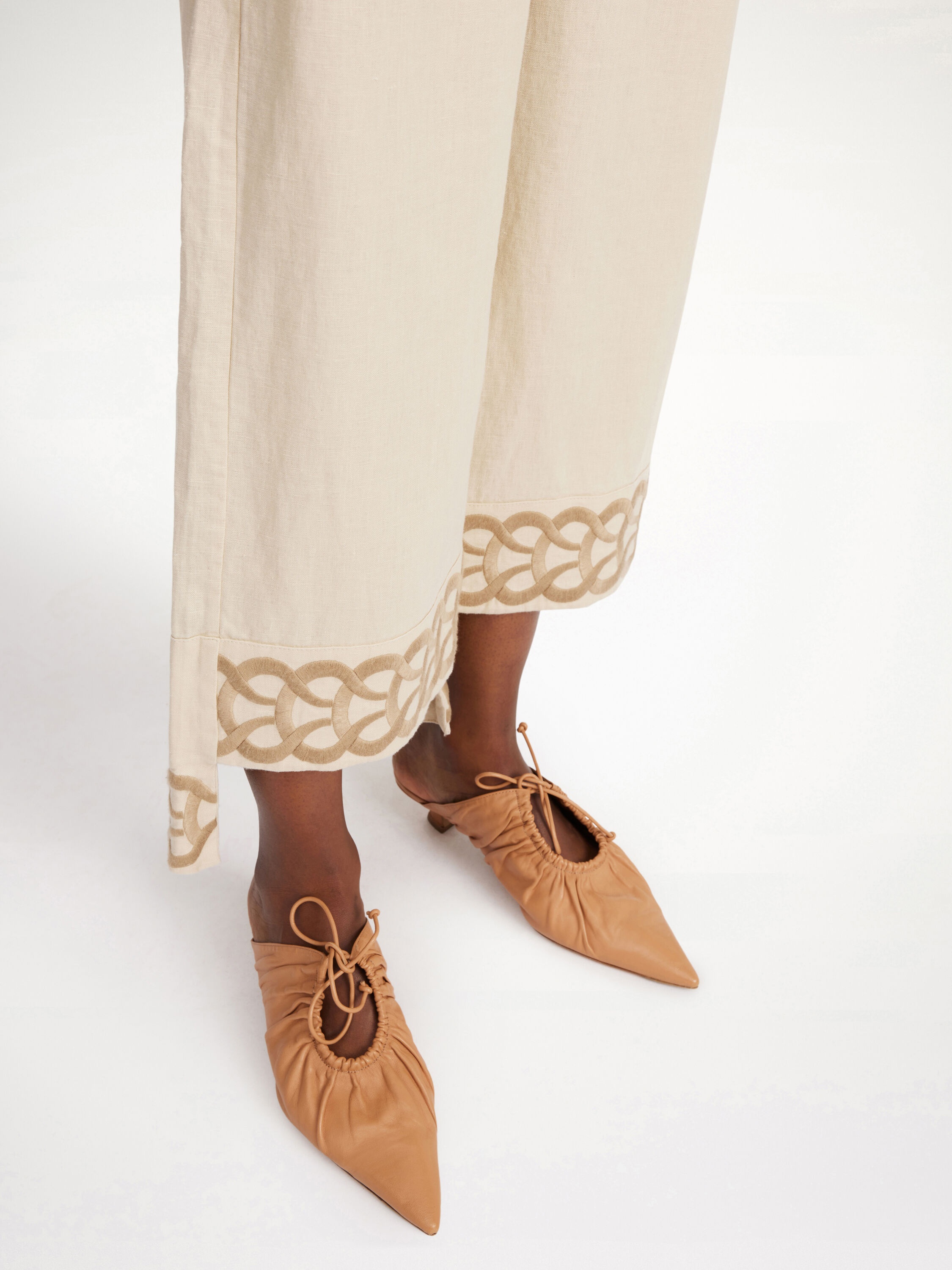 Mirabellos linen trousers - 4