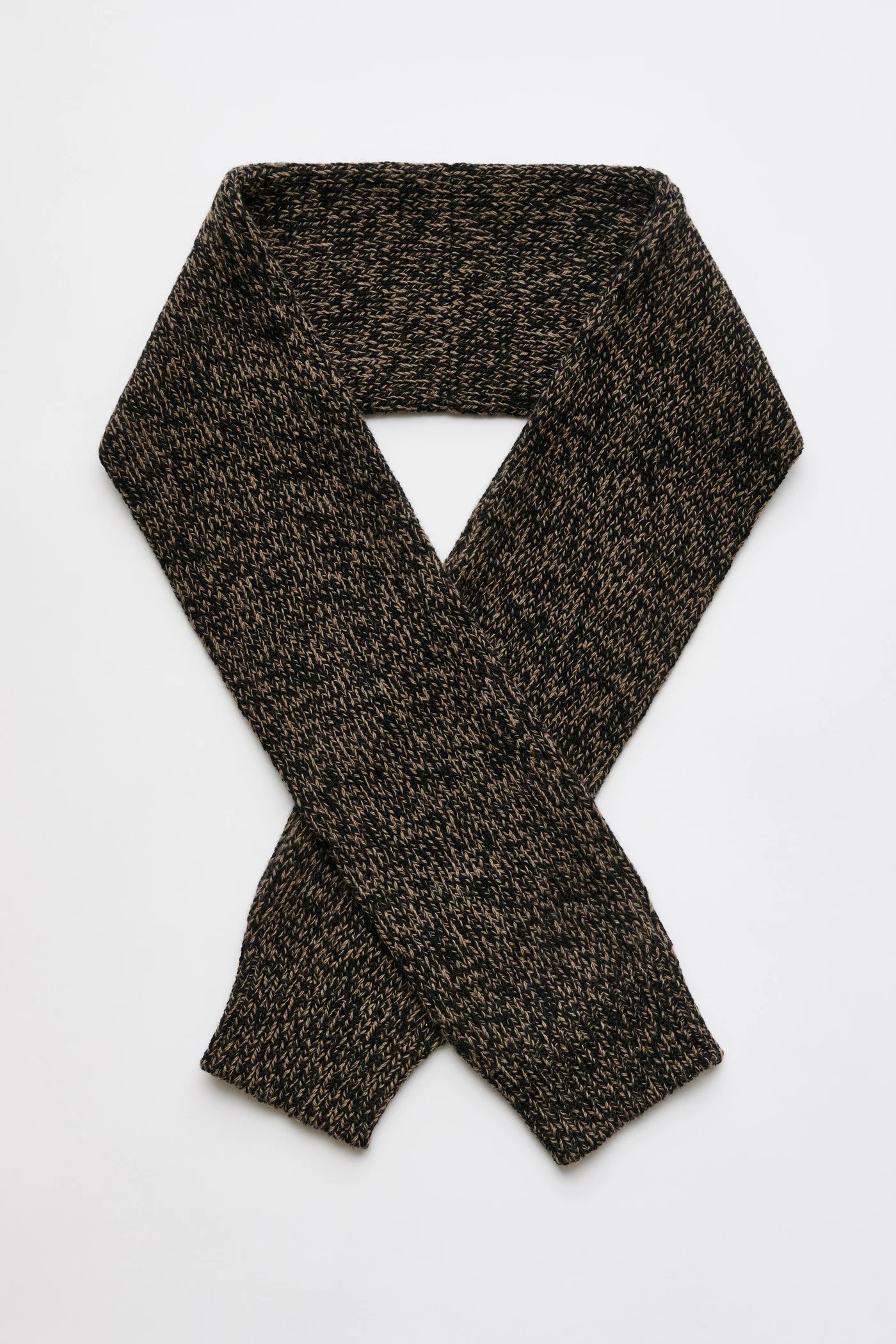 Sleeve Scarf Bear Twist Mouline Wool - 1
