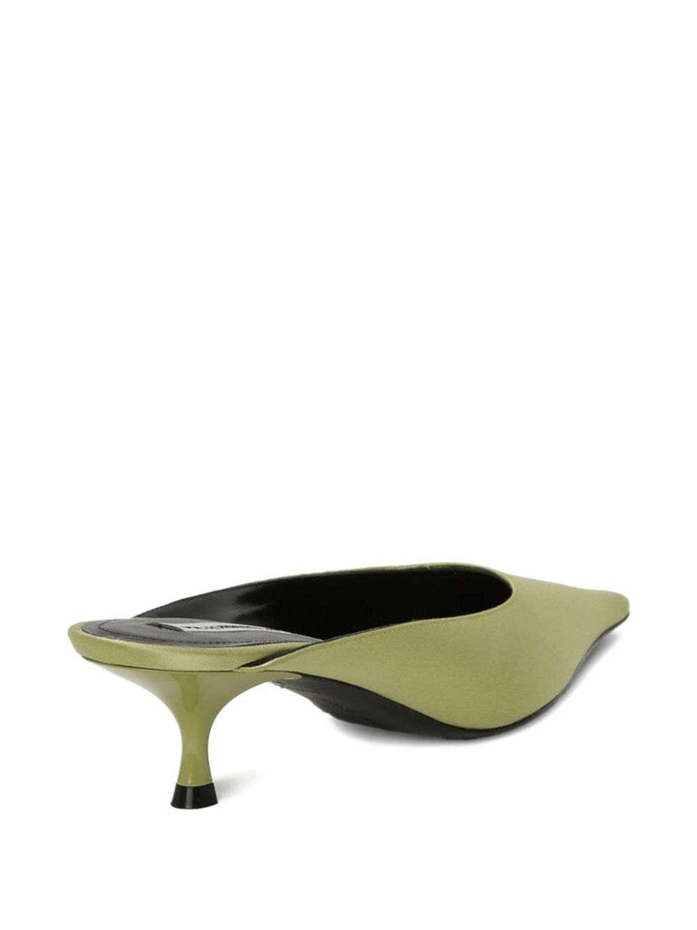 45mm Sloan pointed-toe satin mules - 3
